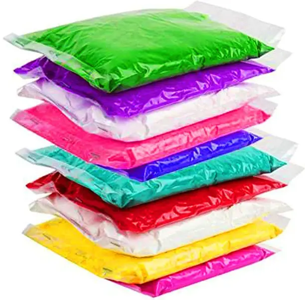 Rangoli Color Powder Pouches for Floor Decoration,